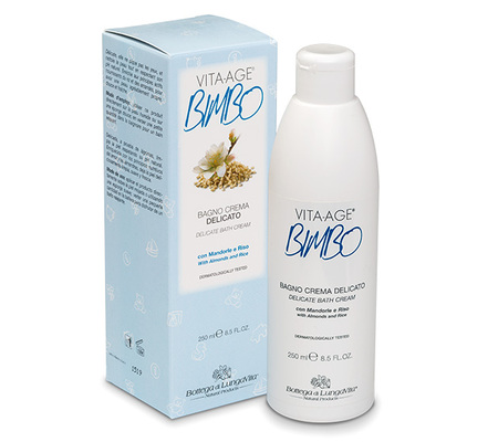 Крем Bottega Di Lungavita Vita Age Bimbo деликатный для ванны, 250 мл
