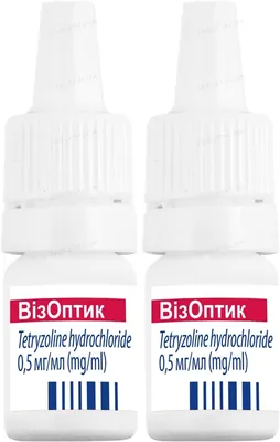 Візоптик краплі оч., р-н 0.5 мг/мл по 5 мл №2 у флак.-крап.