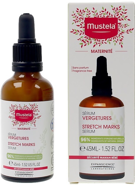 Сыворотка для тела Mustela Maternite Материнство от растяжек, 45 мл