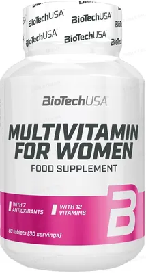 Мультивітаміни для жінок Biotech Multivitamin for Women, 60 таблеток