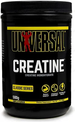 Креатин Universal Nutrition Classic Series Creatine Monohydrate без смаку, 500 г