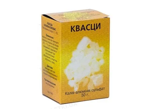 Квасци алюмокалієві Дон, 50 г