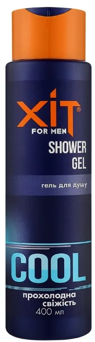 Гель для душу Хіт for men Cool прохолодна свіжість для чоловіків, 400 мл