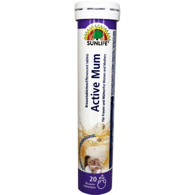 Витамины Sunlife Active Mum таблетки шипучие №20