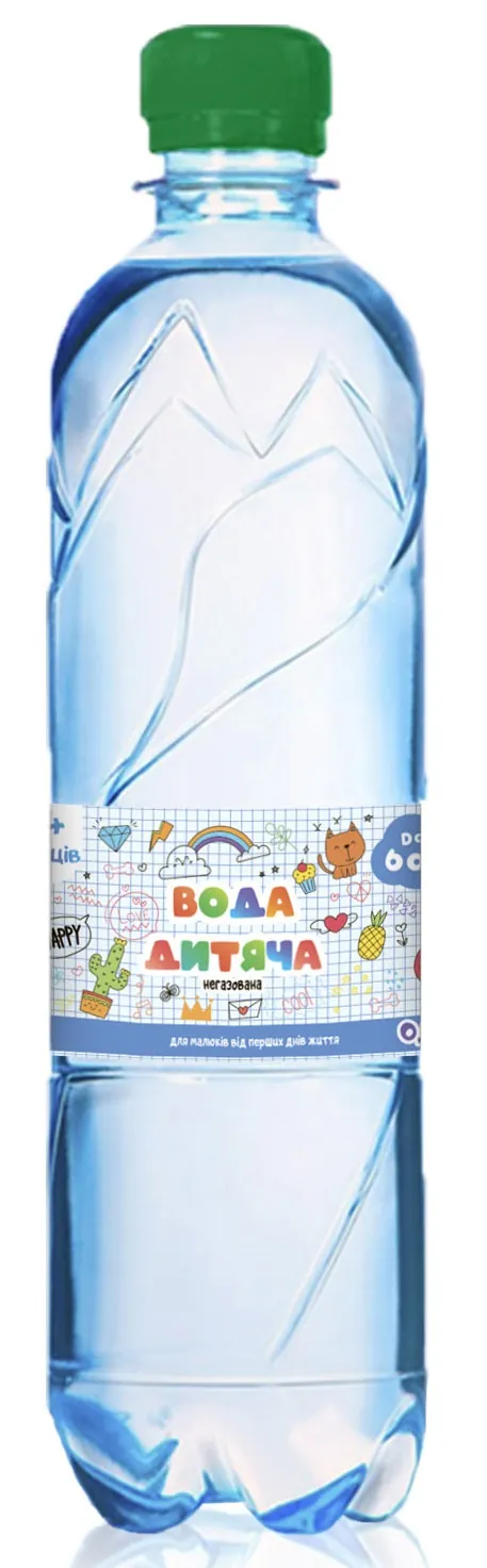 Вода питна Dani baby дитяча негазована, 0,5 л