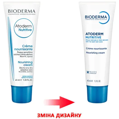 Бальзам для обличчя Bioderma Atoderm живильний, 40 мл