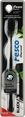 Зубная щетка Fesco Black & White, черная, 1 штука