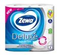Туалетний папір Zewa Deluxe Delicate Care 3 шари білий, 4 рулони
