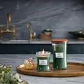 Свічка ароматична Woodwick Листя м'яти та дуб середня, 275 г
