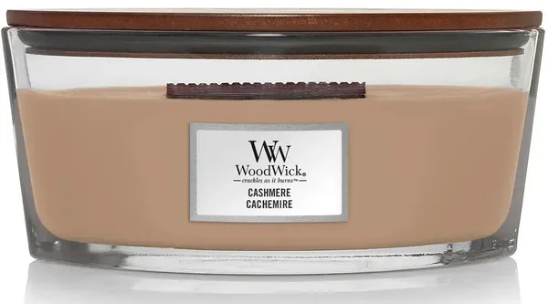 Свічка ароматична Woodwick Кашемір еліпс, 453 г