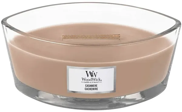 Свічка ароматична Woodwick Кашемір еліпс, 453 г