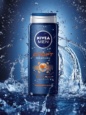 Гель для душа мужской Nivea Men Спорт с ароматом лайма, 500 мл