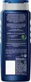 Гель для душу чоловічий Nivea Men 3-в-1 Cool Kick для тіла, обличчя та волосся, 500 мл
