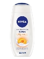 Гель для душа Nivea Крем Абрикос увлажняющий с абрикосовым маслом и фруктовым ароматом, 250 мл