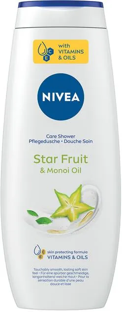 Гель для душу Nivea Карамболь та олія моної, 500 мл