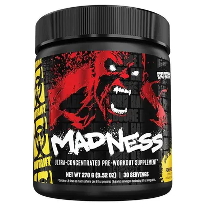 Передтренувальний комплекс Mutant Madness, ананас-маракуйя, 225 г