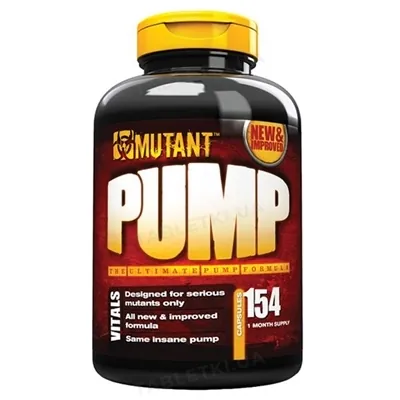 Передтренувальний комплекс Mutant Pump, 154 капсули
