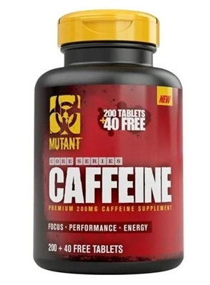 Предтренировочный комплекс Mutant Core Caffeine, 240 таблеток