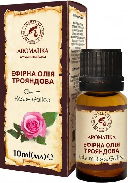 Олія ефірна Ароматика Трояндова, 10 мл