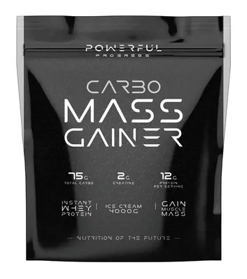 Гейнер Powerful Progress Carbo Mass Gainer морозиво, 4 кг