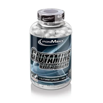 Глютамін IronMaxx Glutamine Ultra Strong, 150 капсул