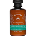 Гель для душу Apivita Refreshing Fig з ефірними оліями, 250 мл