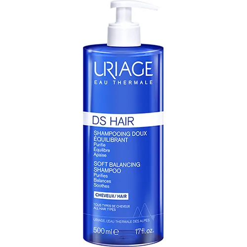 Шампунь Uriage DS Hair м'який балансуючий для волосся, 500 мл