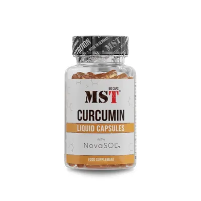 MST Куркумін Curcumin Liquid Capsules NovaSOL - 60 софтгель (4260641165407)