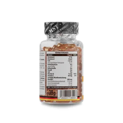 Куркумін MST Nutrition Curcumin NovaSOL, 60 рідких капсул