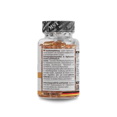Куркумин MST Nutrition Curcumin NovaSOL, 60 жидких капсул