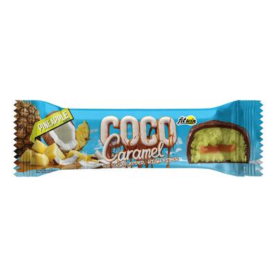 Батончик FitWin Coco Caramel без сахара, ананас, 40 г