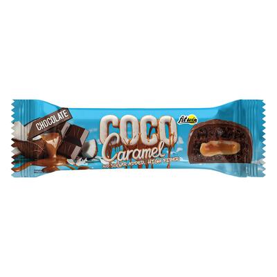 Батончик FitWin Coco Caramel без сахара, шоколад, 40 г