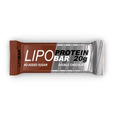 Батончик протеїновий Lipobar Protein Bar подвійний шоколад, 50 г