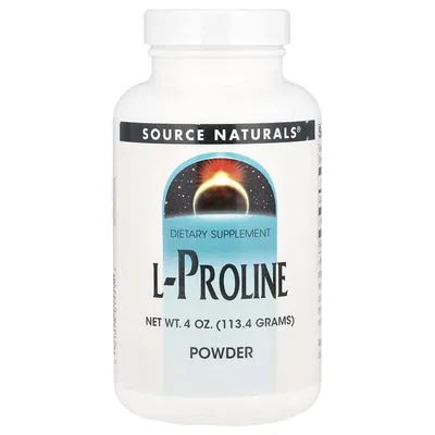 L-пролін Source Naturals L-Proline порошок, 113,4 г