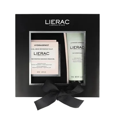 Набір Lierac Hydragenist (Гель-крем для обличчя 50 мл + Маска-гомаж для обличчя 75 мл)