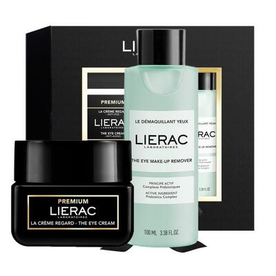 Набір Lierac Premium для контуру очей (Крем 20 мл + засіб для демакіяжу 100 мл)
