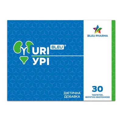 Урі Блу Bleu Pharma Uri Bleu таблетки №30