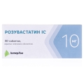 Розувастатин IC таблетки, п/плен. обол. по 10 мг №30 (10х3)