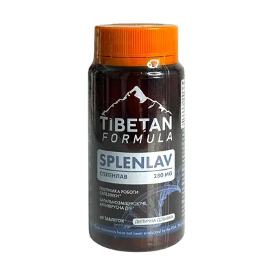 Спленлав Tibetan formula, 60 таблеток
