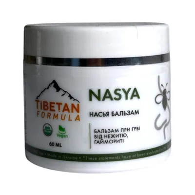 Насья Tibetan formula бальзам, 60 мл