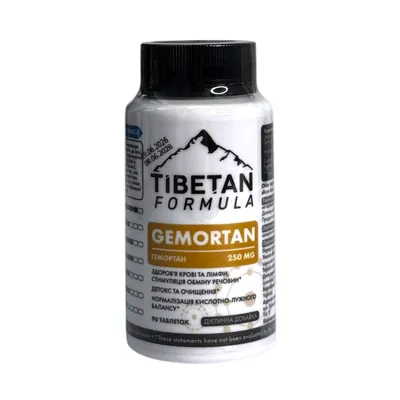 Гемортан Tibetan formula, 90 капсул