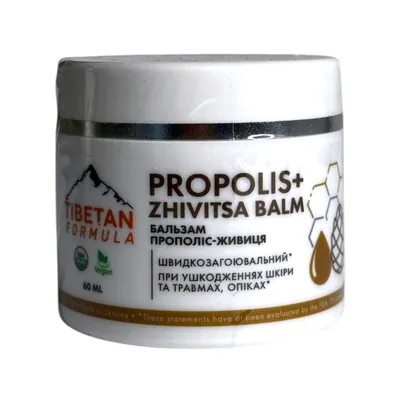 Прополіс-Живиця бальзам Tibetan formula, 60 мл