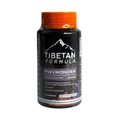 Пневмонорм Tibetan formula, 90 таблеток