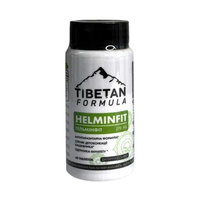 Гельмінфіт Tibetan formula, 60 таблеток
