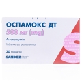Оспамокс ДТ таблетки, дисперг. по 500 мг №20 (10х2)