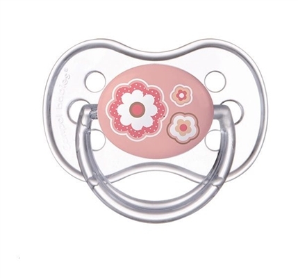 Пустышка силиконовая Canpol Babies Newborn baby симметричная 22/580_pin, 0-6 месяцев, 1 шт
