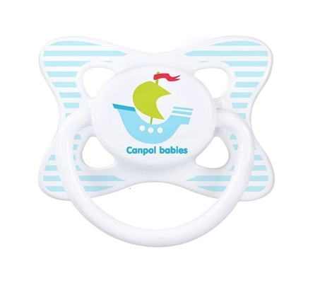 Пустушка силіконова Canpol Babies Канікули симетрична 23/462, 18+ місяців, 1 шт