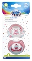Пустышка силиконовая Canpol Babies симметричная 23/955_cor, 6-18 месяцев, 2 шт