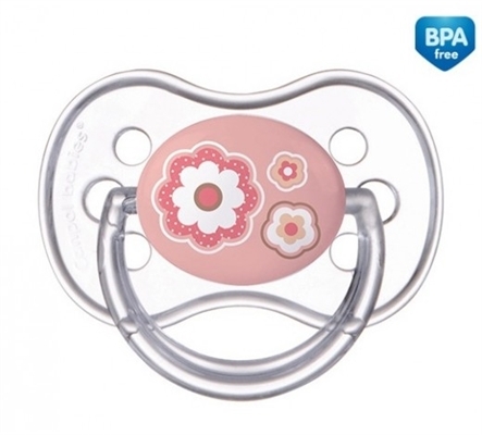 Пустышка силиконовая Canpol Babies Newborn baby симметричная 22/582_pin, 18+ месяцев, 1 шт