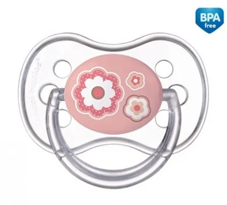 Пустушка силіконова Canpol Babies Newborn baby симетрична 22/582_pin, 18+ місяців, 1 шт